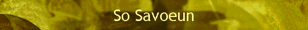 So Savoeun